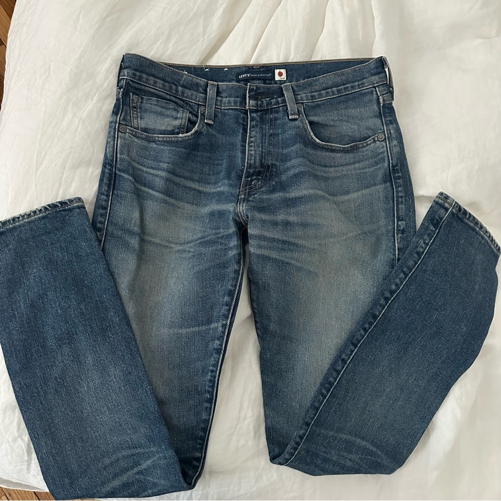 Made in Japan 512 Slim Taper Fit Selvedge Jeans 31x34